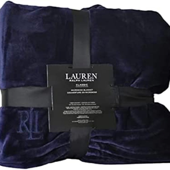 Ralph Lauren Bedding Lauren Ralph Lauren Plush Micromink Blanket